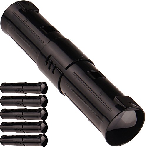 proheim Wühlmaus-Falle 5x Röhrenfalle mit verstellbarer Länge 25,5 - 27,5 cm Ø 5,5 cm 2 Eingänge Lebend-Falle für Wühlmäuse und andere Tiere für tierfreundlichen Lebendfang