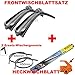 Produktbild BOSCH A292S + H304 Scheibenwischerset Vorne + Hinten + 2 Wischergummis