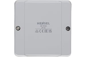 Hensel DE9320 Kabelabzweigkasten Feuchtraumdose IP 55 bis 2,5 qmm 3phasig, 4 qmm 1phasig, ohne Klemme