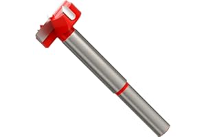 CSOOM Mèche Forstner 26 mm – Mèche Forstner pour bois, embouts Forstner avec tige ronde, accessoires pour perceuse