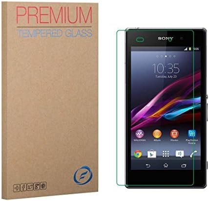 Sony Xperia Z2 Screen Protector, FUTLEX Premium Tempered Glass Screen Protector Film - 0.33mm Thick - HD Transparency - Oleophobic coating - 2.5D Round Edges - Delicate Touch - Japanese Glass