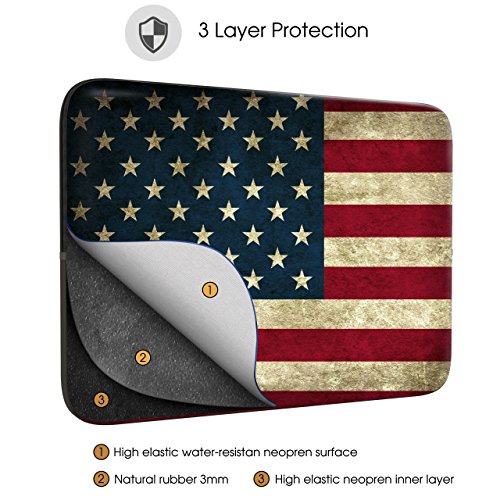 Sidorenko Designer Tablet Tasche für 7-8 Zoll aus Neopren max. Geräteabmessungen 22 x 15,5 cm - 2