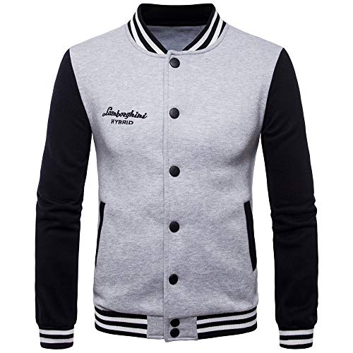 Preisvergleich Produktbild Mymyguoe Lovers Herren Damen Sweatshirt Stehkragen Jacke Freizeitjacke Herbst Winter Gewinner Langarm Splicing Sweatshirt Top Bluse Outwear Mantel Cardigan Pullover Kapuzenpulli