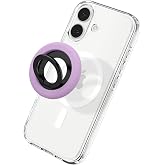 Spigen MagSafe Destekli Modeller ile Uyumlu Telefon Tutucu Halka Nano Pop Mag Fit Stand &ouml;zellikli Purple - AMP09030