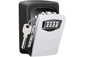 Nestling Schlüsseltresor mit 4-stelligem Zahlencode, Kombinationsschlüssel Safe Speicher Verschluss Kasten für Haus, Garagen, Schule Ersatz Haus Schlüssel