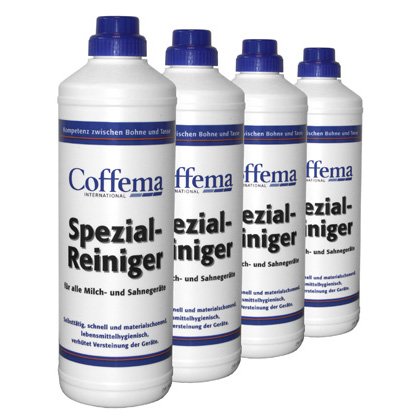 Coffema Spezial-Reiniger für Milch- und Sahnegeräte Sparpaket 5010 ? 4 x 1 Liter - 2