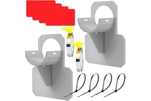 YEAPEAK 2 Stücke Schlauchhalter Pool, Schwimmbad Rohrhalter, Pool Pipe Holder, Pool Schlauchhalter Knickschutz, Pool Schlauchhalterung, Pool Zubehör Für Weniger Als ø38mm Poolschlauch