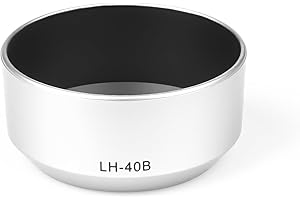 FITTINGS4YOU LH-40B Paraluce compatibile per Olympus M. ZUIKO DIGITAL 45 mm LH 40B Argento