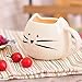 Produktbild Bluelover Kreative Keramik Katze Tier Kaffeetasse Becher Wasser Milch Tasse Paare Liebhaber Tasse - Weiß