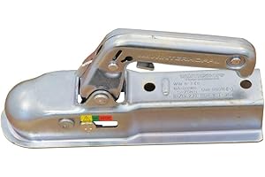 FKAnhängerteile 1 pièce - Winterhoff WW8-D40-800 kg - Carré de 40 mm - Alésage 90 mm - Diamètre 11 mm