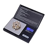 ✿Das Design ist kompakt für Portabilität, so dass Sie Waren, Edelmetalle, Schmuck, Edelsteine, Medikamente, Kräuter oder mehr, wo immer Sie Geschäfte machen, wiegen können.