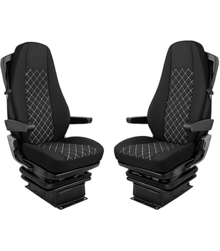 Housse De Lit Camion Volvo FH4 FH5 - En Cuir écologique Bleu - Protection Anti-poussière Pour Matelas Cabine