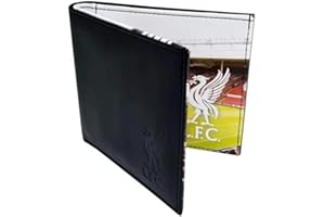 Liverpool FC Portefeuille Cuir en Relief Crest Stade d'impression