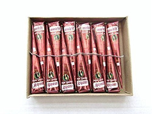 Pure Natural Marron Henna (Pack 3) with Two B.l.a.c.k C.o.n.e + one s.i.l.v.r Decorative C.o.n.e WITH FREE (50G ORGANIC CERTIFIED HAIR CONDITIONER!!)