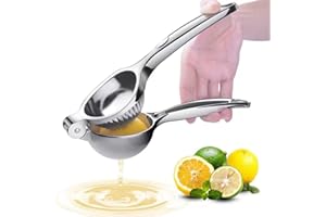 MRTWDK Zitruspressen Manuelle Zitronenpresse Saftpresse für Zitronen Orange und Zitrusfrüchte, Schweres Squeezer für Küche, Bar, Restaurant, Stark Robust, Spülmaschinengeeignet