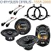 Chrysler Cirrus 1995-2000 OEM Speaker Upgrade Harmony R65 R69 Package New RS.19443.00
