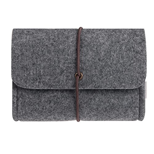 Inateck Filz Täschchen für Zubehör und Accessoires - 4