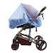 Baby Mosquito Net, fourHeart Insect Protective Mesh Shield for Strollers and Pushchairs --- Blue