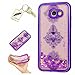 Produktbild Silikonsoftshell TPU Hülle für Samsung Galaxy A5 (2017) (5,2 Zoll) Tasche Schutz Hülle Case Cover Etui Strass Schutz schutzhülle Bumper Schale Silicone case+Exquisite key chain X1) #KF (2)