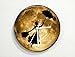 Produktbild Mary Poppins - Yellow Full Moon - Magic Witch Nanny - Universe Stars Space Galaxy Solar Planet - Custom Name Wall Clock