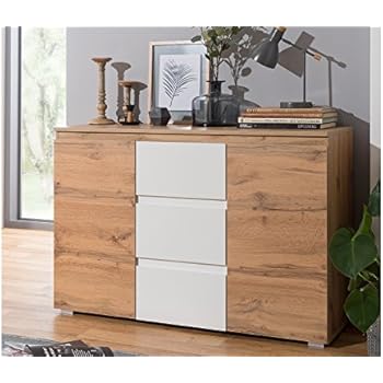 3442-14 Anrichte 140cm, in Kernbuche teilmassiv, geölt: Amazon.de