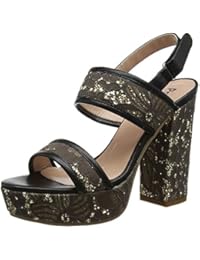 Pollini W.Sandal, Sandalias de Talón Abierto para Mujer