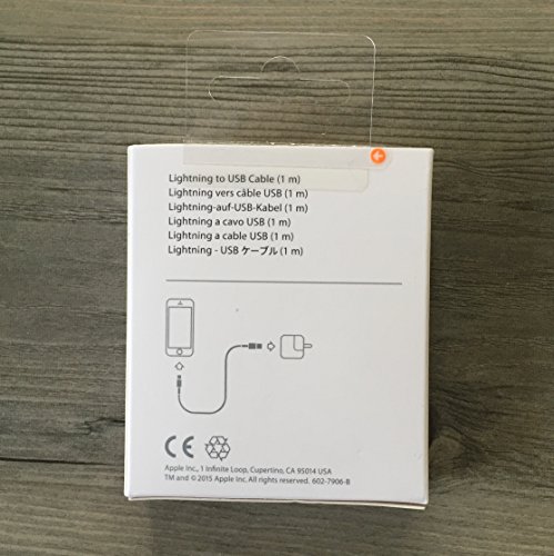 100% Brand New in Box. Lightning USB Data Cable For Apple MD818Â FE/A charging cable for iphone 6, iPhone 6Â Plus, iPhone 5/5S, iPad Mini reviews 100% Brand New in Box. Lightning USB Data Cable For Apple MD818Â FE/A charging cable for iphone 6, iPhone 6Â Plus, iPhone 5/5S, iPad Mini