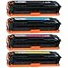 Produktbild Ecoink 4 Pack Toner kompatibel für Canon MF631/633/635Cx/LBP-611Cn/613Cdw-2.2K#1263C002