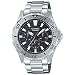 Produktbild Casio MTD1086D-1AV Men's Stainless Steel Multifunction Black Dial 100M Sports Watch