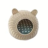 Unsere Haustiernester unterstützen Haustiere für einen besseren Schlaf. Sie sind ideal für Haustiere, die lieber schlafen. Erhöhte Ränder sorgen für ein Gefühl der Sicherheit sowie für Kopf- und Nackenstütze. Die superweiche Polsterung lindert Gelenk- und Muskelschmerzen.