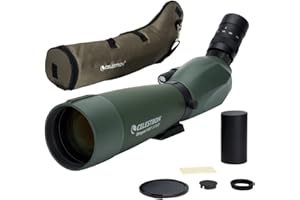 Celestron 52305 Regal M2 80ED Spotting Scope Telescope, Green