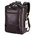 Price comparison product image Leather Laptop Backpack 15.6 Inch,POLO VIDENG Multifunctional Business Handle Bag,Classic Vintage Cross body Business Messenger Shoulder Bag for 13 15 inch Macbook Laptop (Brown-S6)