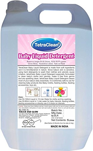 TetraClean Baby Liquid Detergent | For Home & Commercial Use, (5000 ml)