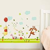 ideas de decoracion de winnie the pooh ● Utilizable: Sala de niños, guardería, oficina, sala de juegos.