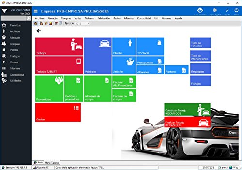 Software de Gesti  n Integral VisualMaster Talleres