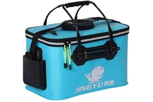 TangDao Multifunctional Fishing Bucket Foldable with Lid 25/30/39 Litre for Fishing Camping