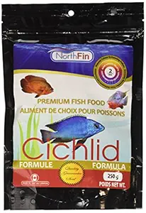 Northfin Fish Food Cichlid Formula 2mm Pellet 250 Grams
