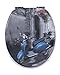 Produktbild Aquashine® Premium WC-Sitz | spektakuläre 3D Motive | Universal Toilettensitz mit Soft-Close Funktion | Einfache Montage von oben (3D Scooter)