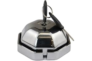 PERALINE ACCESSOIRES AUTO Serratura di Sicurezza Antiscasso Antifurto per Furgoni e Veicoli Commerciali Adatta per Porte Scorrevoli e a Ribalta