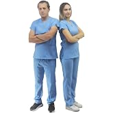 Onora Unisex Soft Likra Hemşire ve Doktor &Uuml;niforması,Cerrahi Takım Scrubs &Uuml;niforma