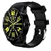 Produktbild Limin Smartwatch Telefon SIM Schlafüberwachung Herzfrequenzmessung GPS Schrittzähler Touchscreen K98H (schwarz)