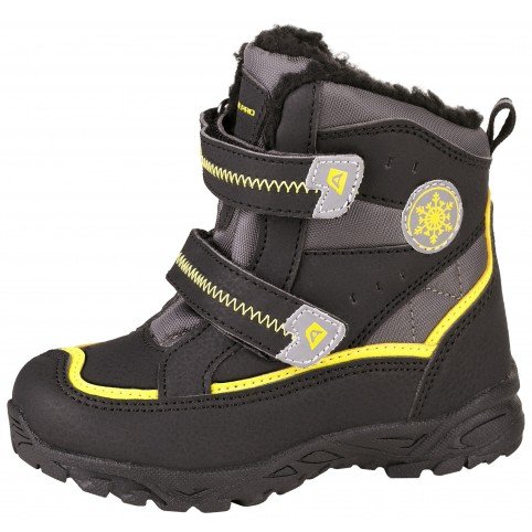 Preisvergleich Produktbild Alpine Pro Unisex-Kinder Kibbi Winterstiefel, Schwarz, 22 EU