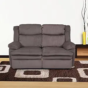 Royaloak Rise Two Seater Recliner (Brown)