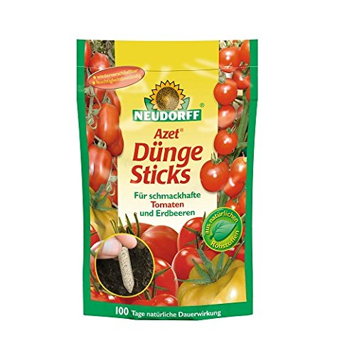 Neudorff 00277 Azet Dünge Sticks für Tomaten und Erdbeeren, 40 Stück