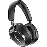 Bowers & Wilkins PX8 kabellose Over-Ear Kopfhörer mit Bluetooth und Noise Cancelling, Schwarz