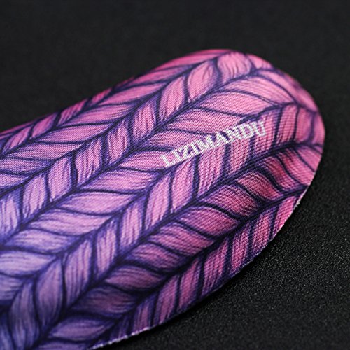 Lizimandu Tastatur Handgelenkauflage Pad und Maus Handballenauflage Auflage Handgelenk Rest Unterstützung, Anzug für Gaming / Office / Home(Steigungsseil/Gradient Rope) - 5