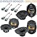 Chrysler Voyager 2000-2003 Factory Speaker Upgrade Harmony Speakers Package New RS.25193.00