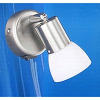 Pared & Foco de Techo con Cristal