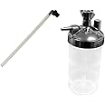 MNBX® Water humidifier Cup Accessory, and Tubing Connector oxygen Generator concentrator Water Bottle Humidifier Lid For Medical Use