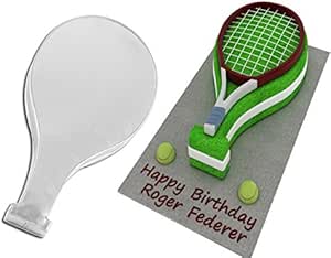 Nouveaute En Forme De Professionnelle Gateau Cuisson La Poele Etain Tennis Racket Amazon Fr Cuisine Et Maison